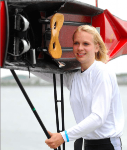 Freut sich auf neue Herausforderungen in Ratzeburg: die 15-jährige Frieda Hämmerling von der RG Germania Kiel. Foto Hornung